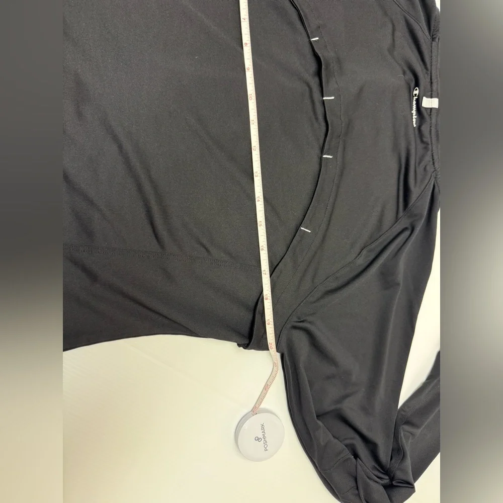 T379- Champion Black Full-Zip Jacket - Picture 13 of 13